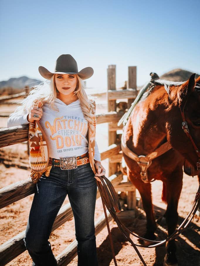 There's Watchin' & There's Doin' Bulk-070 for wholesale by The Coyote Cowgirl