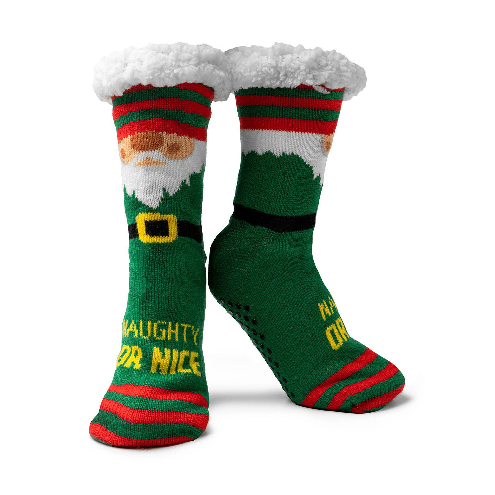 DM Merchandising - Wholesale Sock Slippers - Women's - Two Left Feet® Mistletoes Slipper Socks Open Stock3