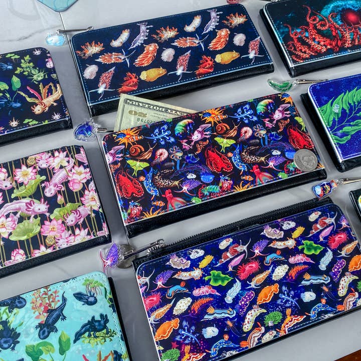 The Slug And Kraken - Wholesale Wallet - Women's - Rockabilly Octopus Wallet, Octopus and reef wallet10