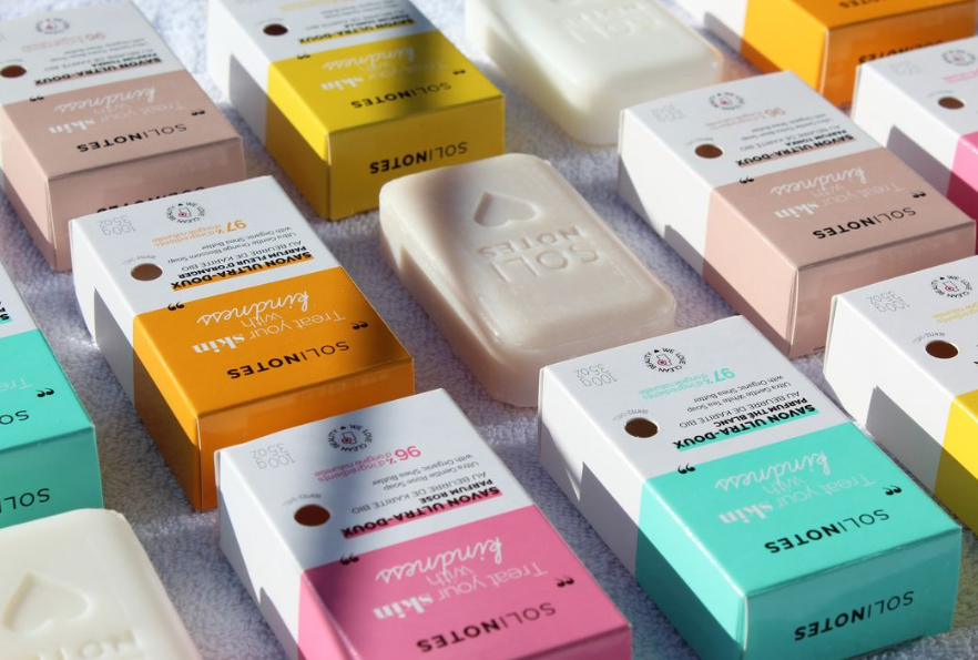 Solinotes (US Stores) - Distributed by Scents of Europe - Vente Pains de savon - *ACHETEZ 1 OBTENEZ 1 À -50%* Savon Barre Fleur de Cerisier - BEAUTÉ PROPRE4