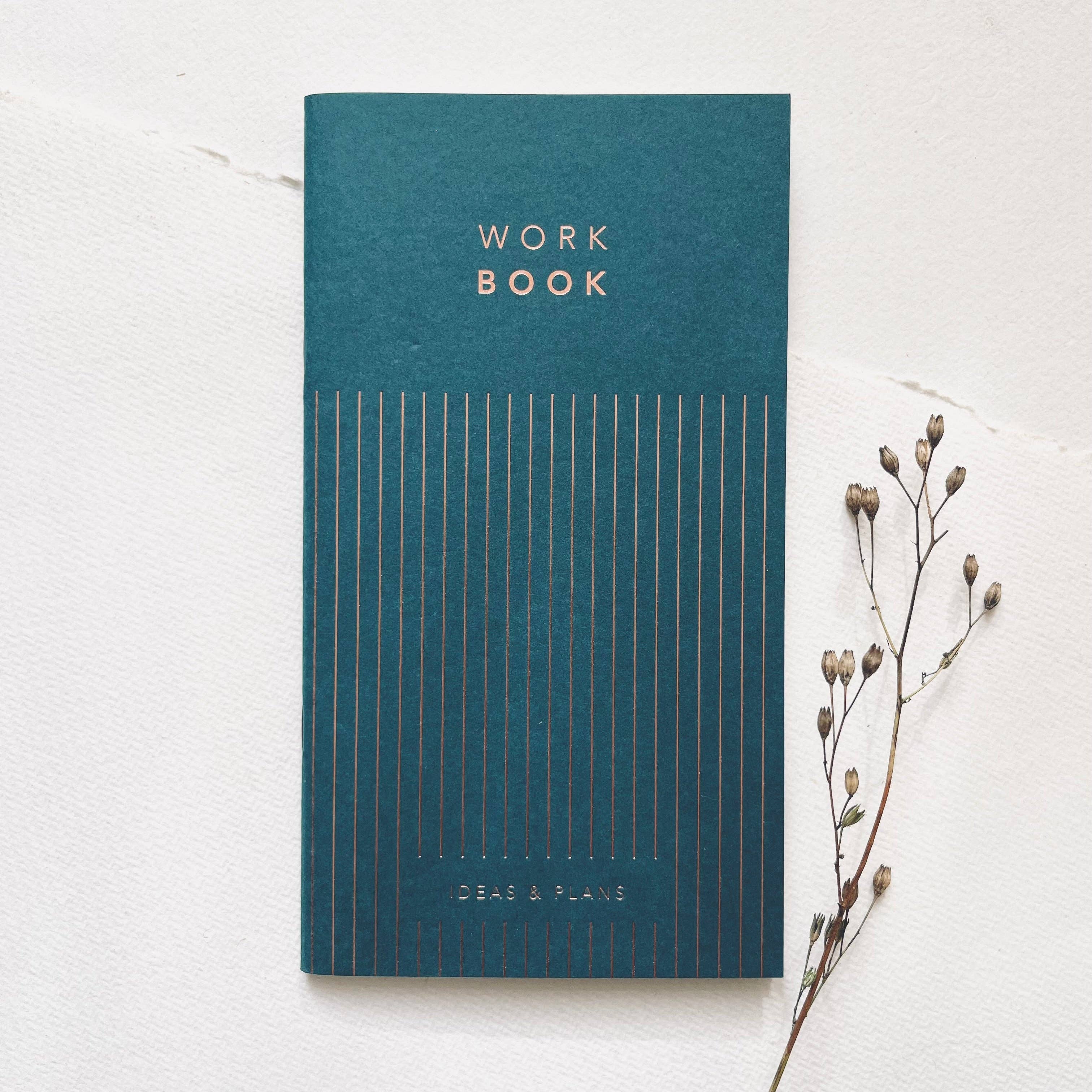 Leo La Douce GmbH - Vente Cahiers - Carnet de travail - bleu pétrole4