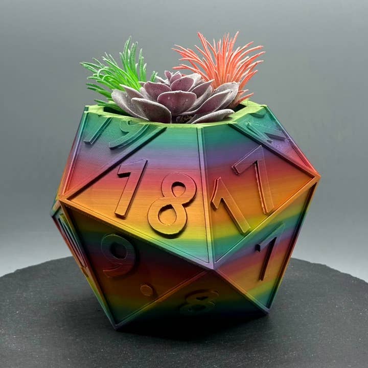 D20 Floreira - Abertura Larga por atacado de 3DHotShop