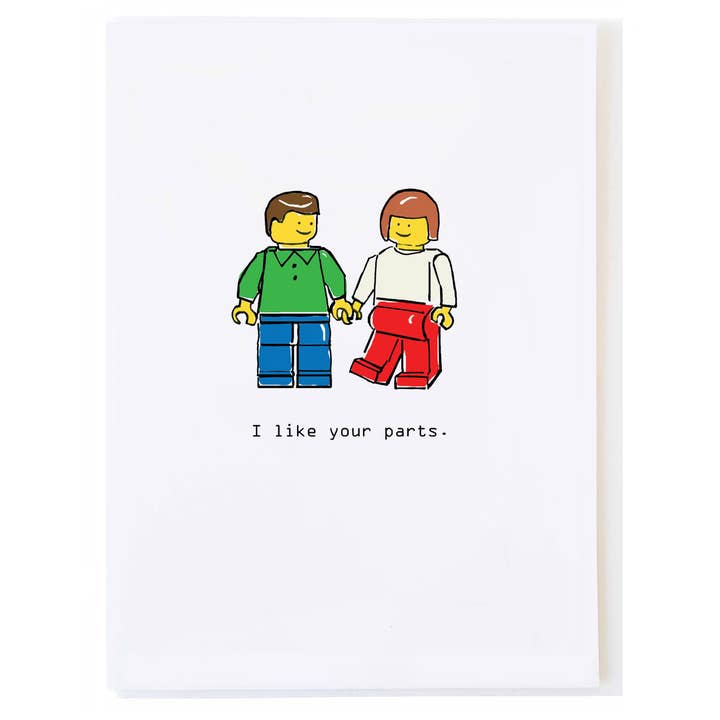 Lego Valentine for wholesale by mollyOcards