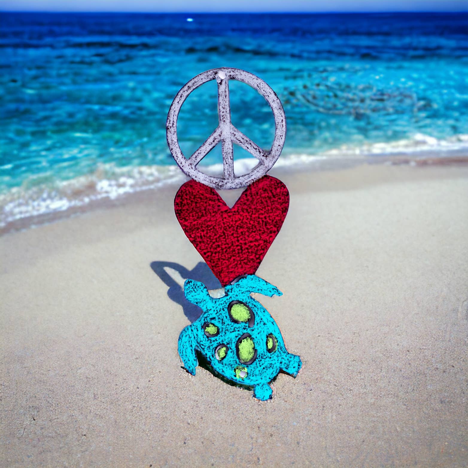 Whimsies - Wholesale Magnet - Turtle Magnet nautical recycled Florida Coastal beach gift2