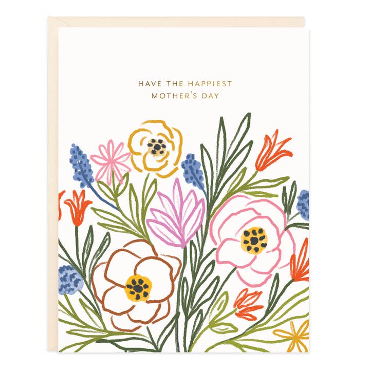 Mom Happy Garden Card for wholesale by Ramona & Ruth