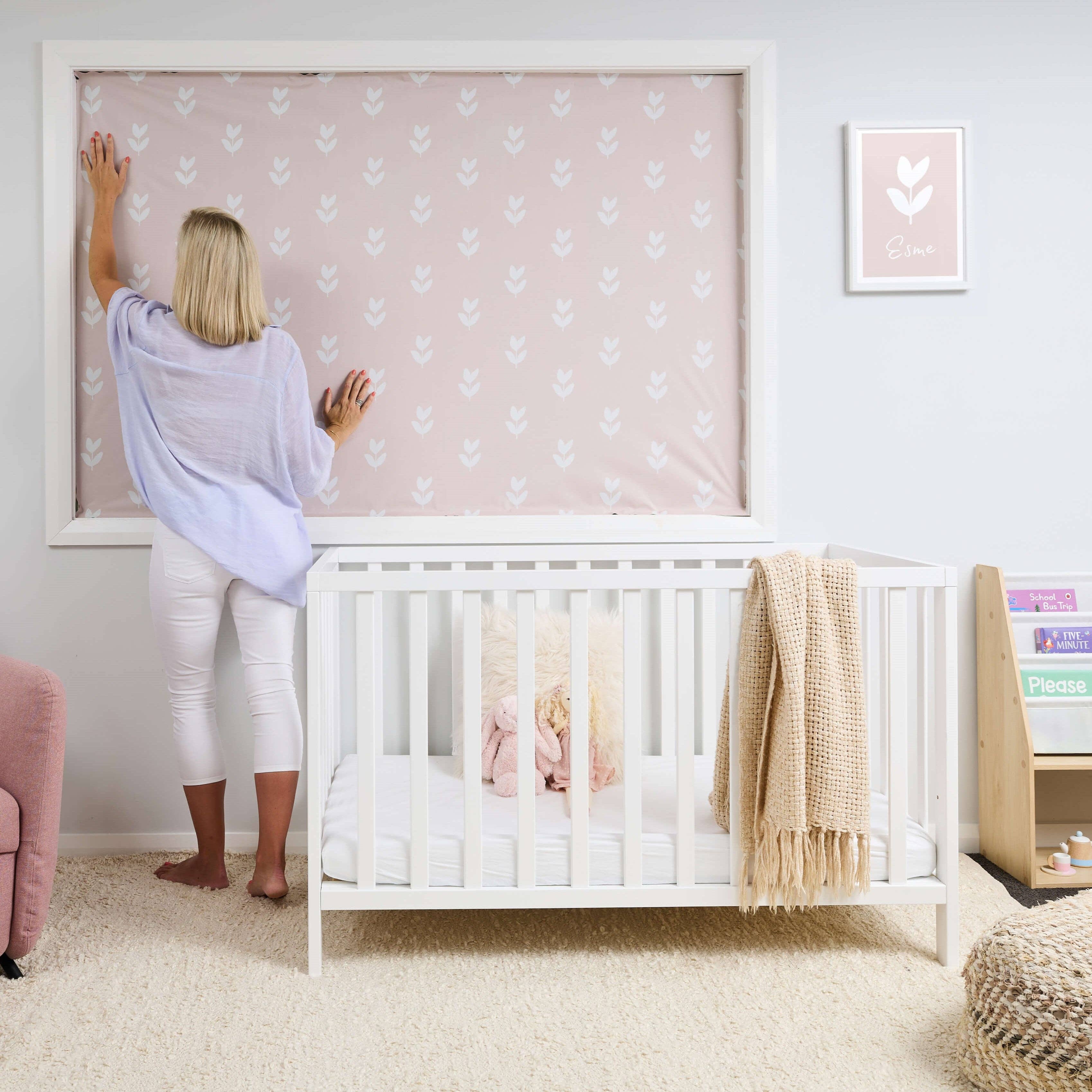 Porta Fox - Wholesale Curtain - Cut to Size Blackout Blind - Petal Pink3