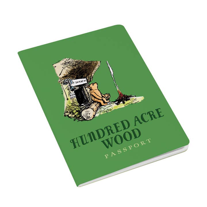 Unemployed Philosophers Guild - Wholesale Notebook - Hundred Acre Wood Notebook