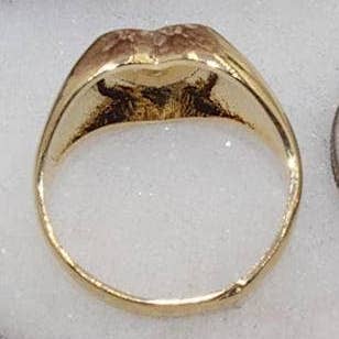 Heart Plaque Style Ring for wholesale by Cherie by Cherie