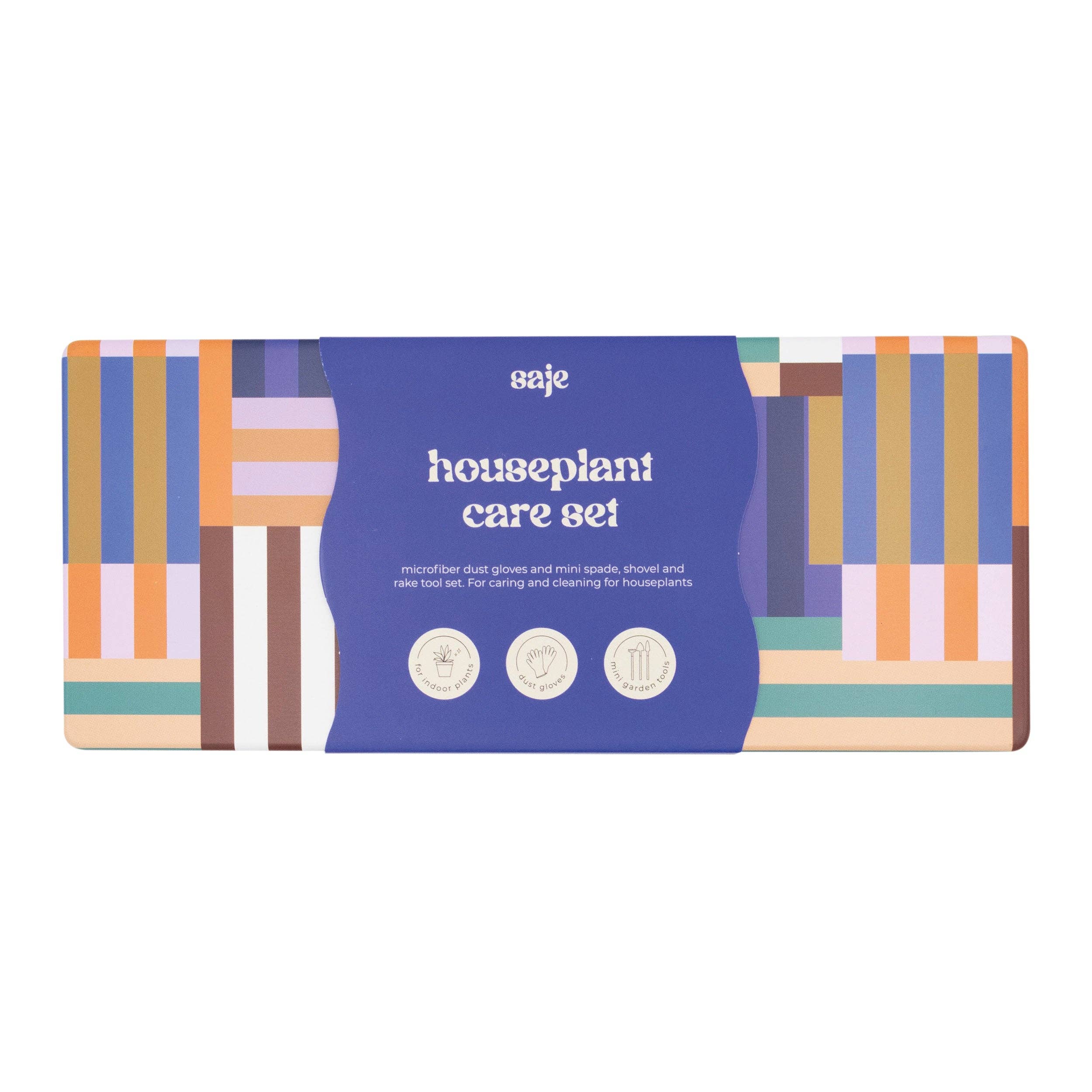 Robert Frederick Ltd - Wholesale Garden Tool - Saje House Plant Care Kit - Leaf Dust Gloves and Mini Tools - Keep Indoor Plants Healthy9