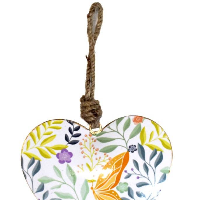 15cm Floral Hearts for wholesale by Status Collections