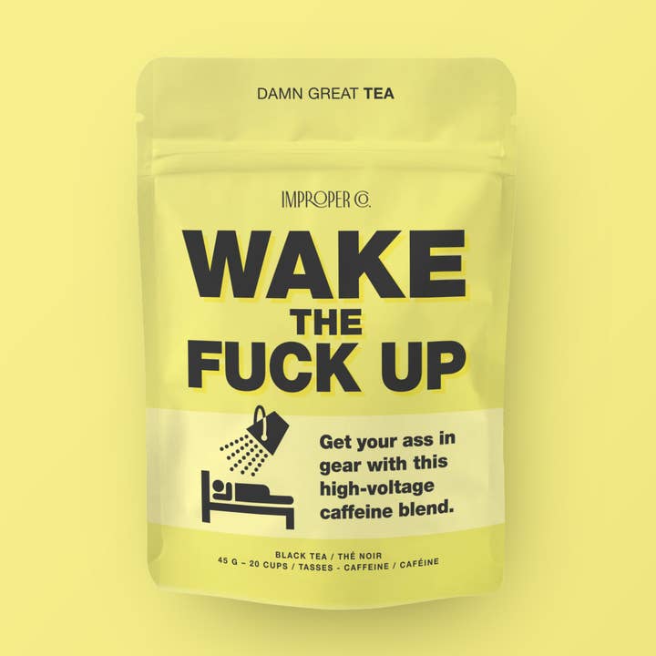 Improper Co. (No duties | Ships from CAN/USA) - Wholesale Loose tea - Wake the Fuck Up Black tea0
