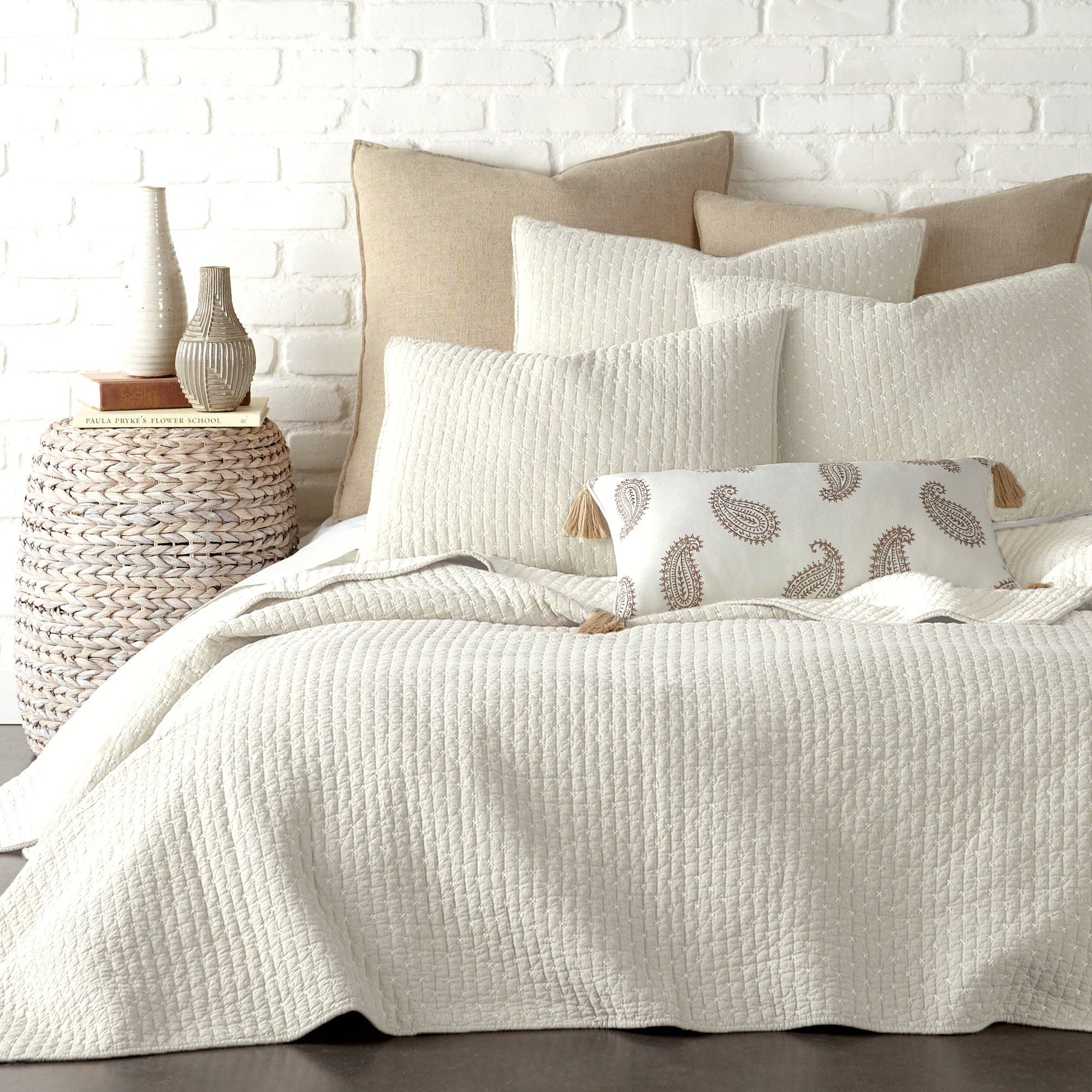 Levtex Home - Vente Parure de lit - Ensemble de couette en point de croix48