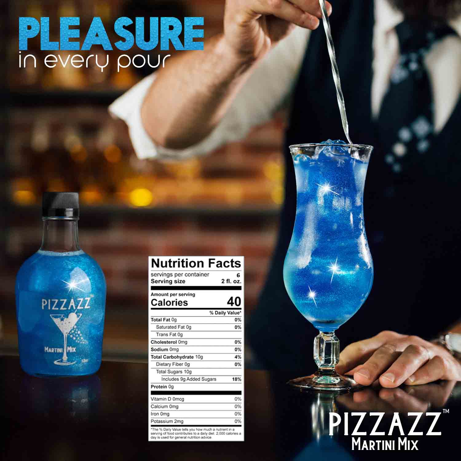 ThousandOaksBarrelCo. - Wholesale Cocktail Mix/Syrup - Pizzazz Martini Mix- Envy7