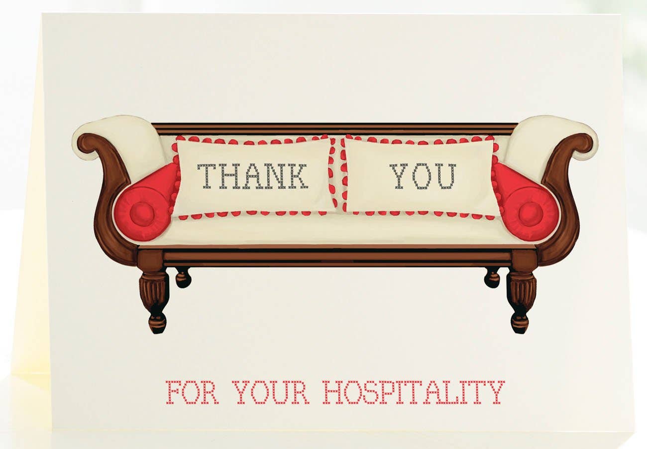 She's Got Papers,LLC – wholesale Thank you card – Thank You For Your Hospitality2