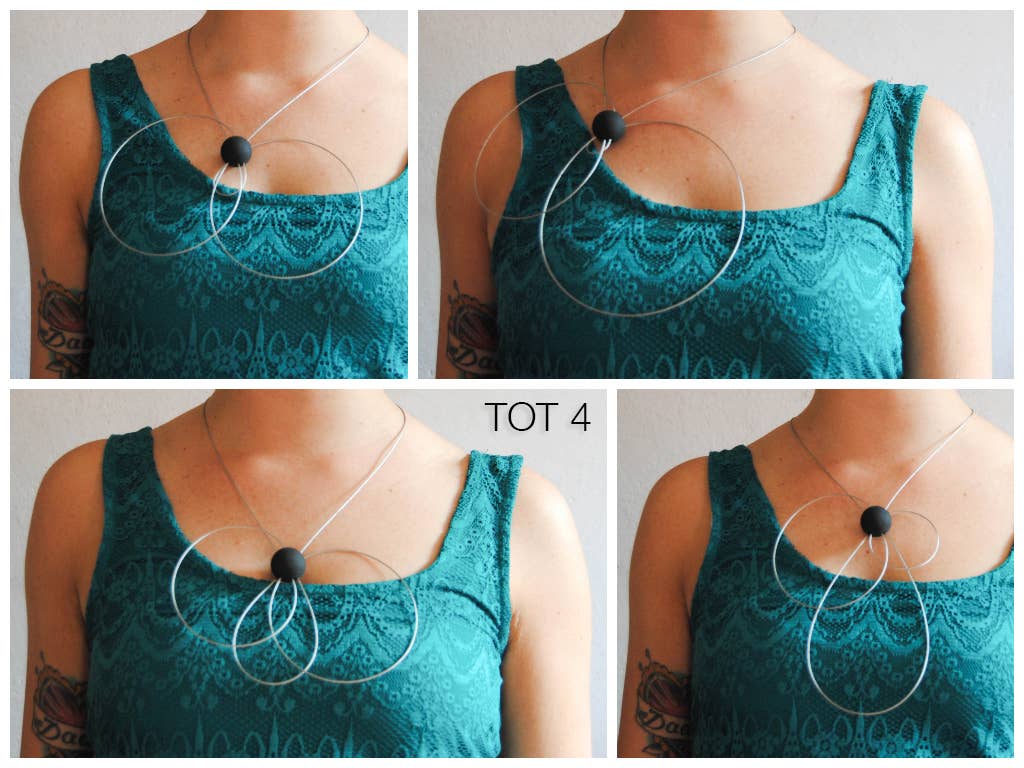 dESIGNoBJECT.it - Wholesale Beaded/Pearl Necklace - Steel Necklaces5