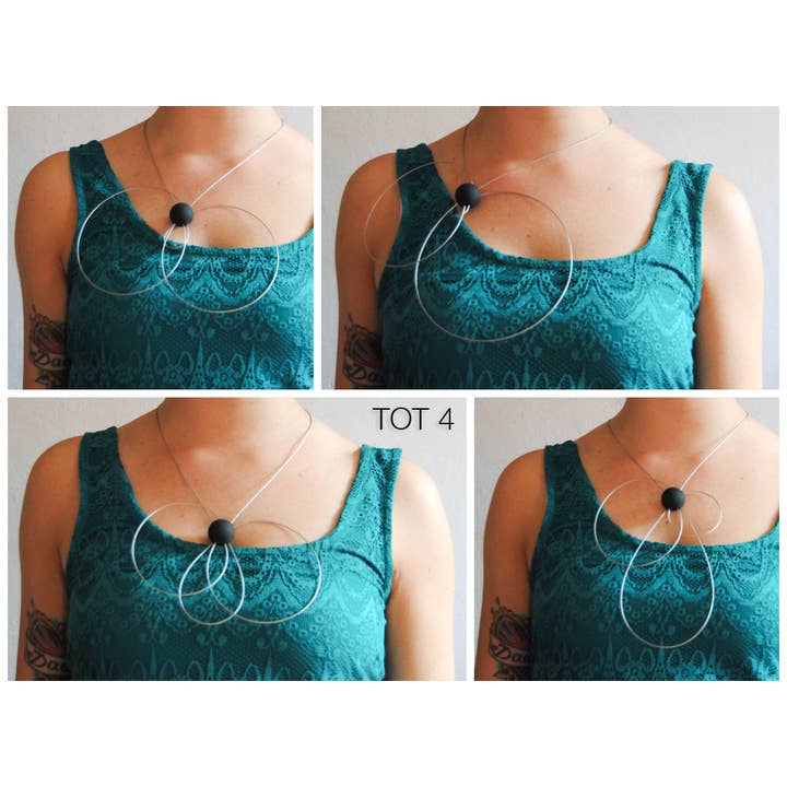 dESIGNoBJECT.it - Wholesale Beaded/Pearl Necklace - Steel Necklaces5