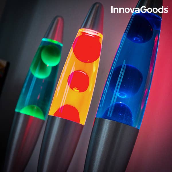 InnovaGoods - Wholesale Accent/Desk Lamp - InnovaGoods 25W Magma Lava Lamp - Green2