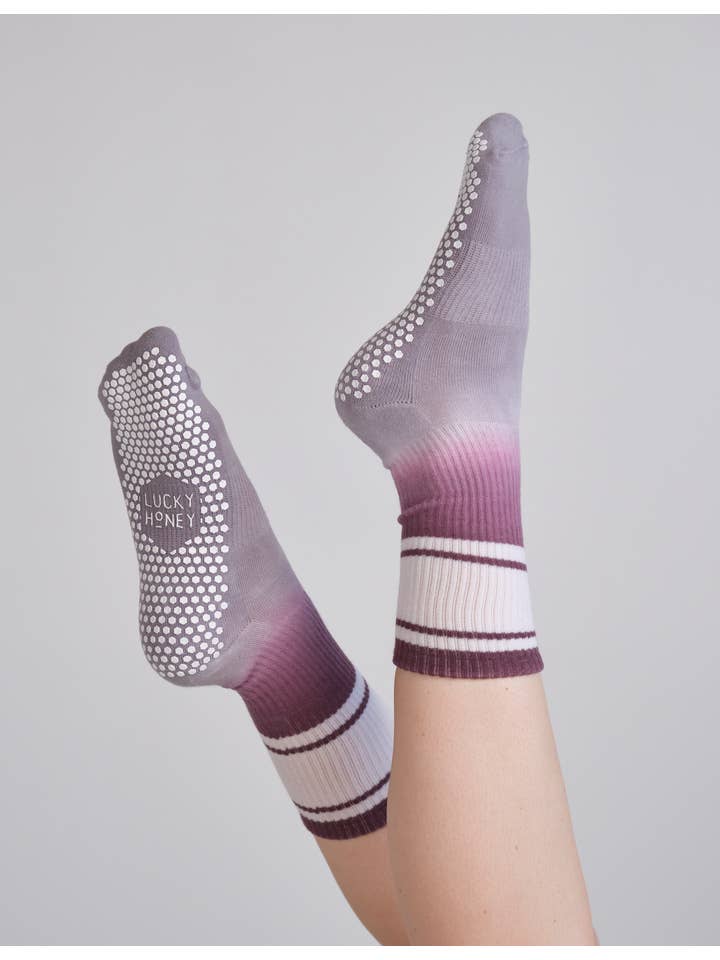 LUCKY HONEY - Wholesale Socks - Women's - The Ombre Grip Sock0