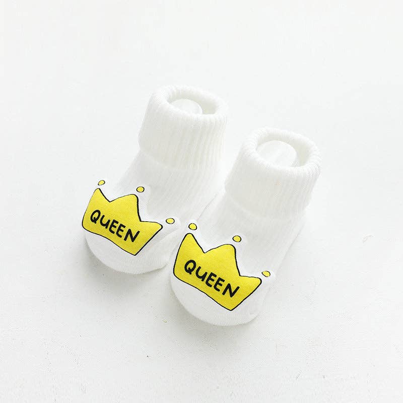 MyKids-USA® - Wholesale Socks - Baby - Baby Cartoon 3D Doll Patched Pattern Non-Slip Floor Socks1