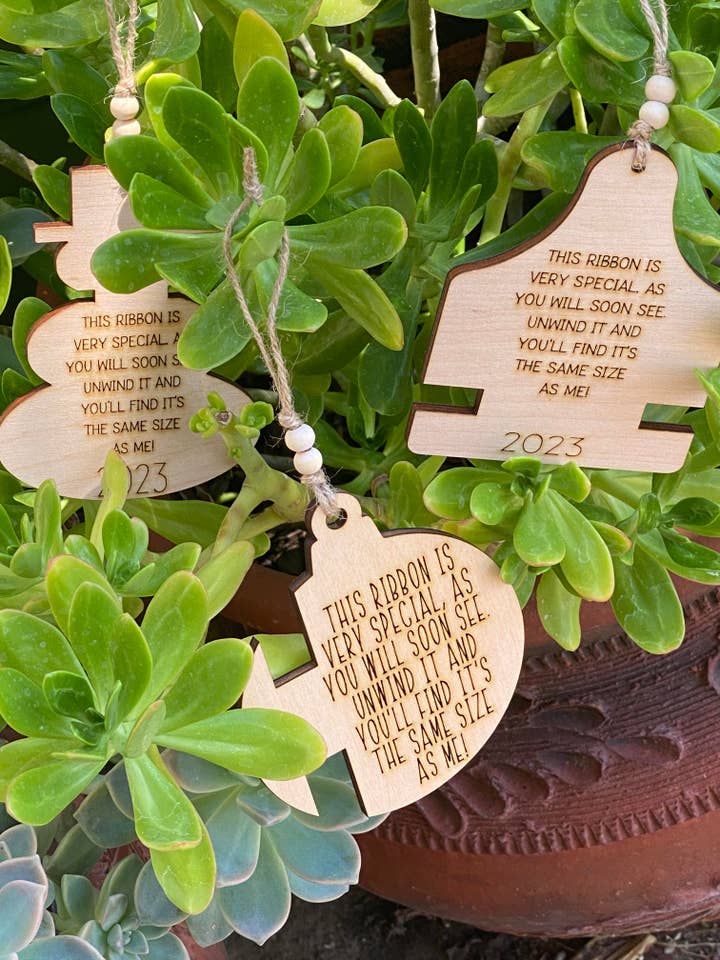 Keepsake Christmas Ornament for wholesale by Deeby's Designs