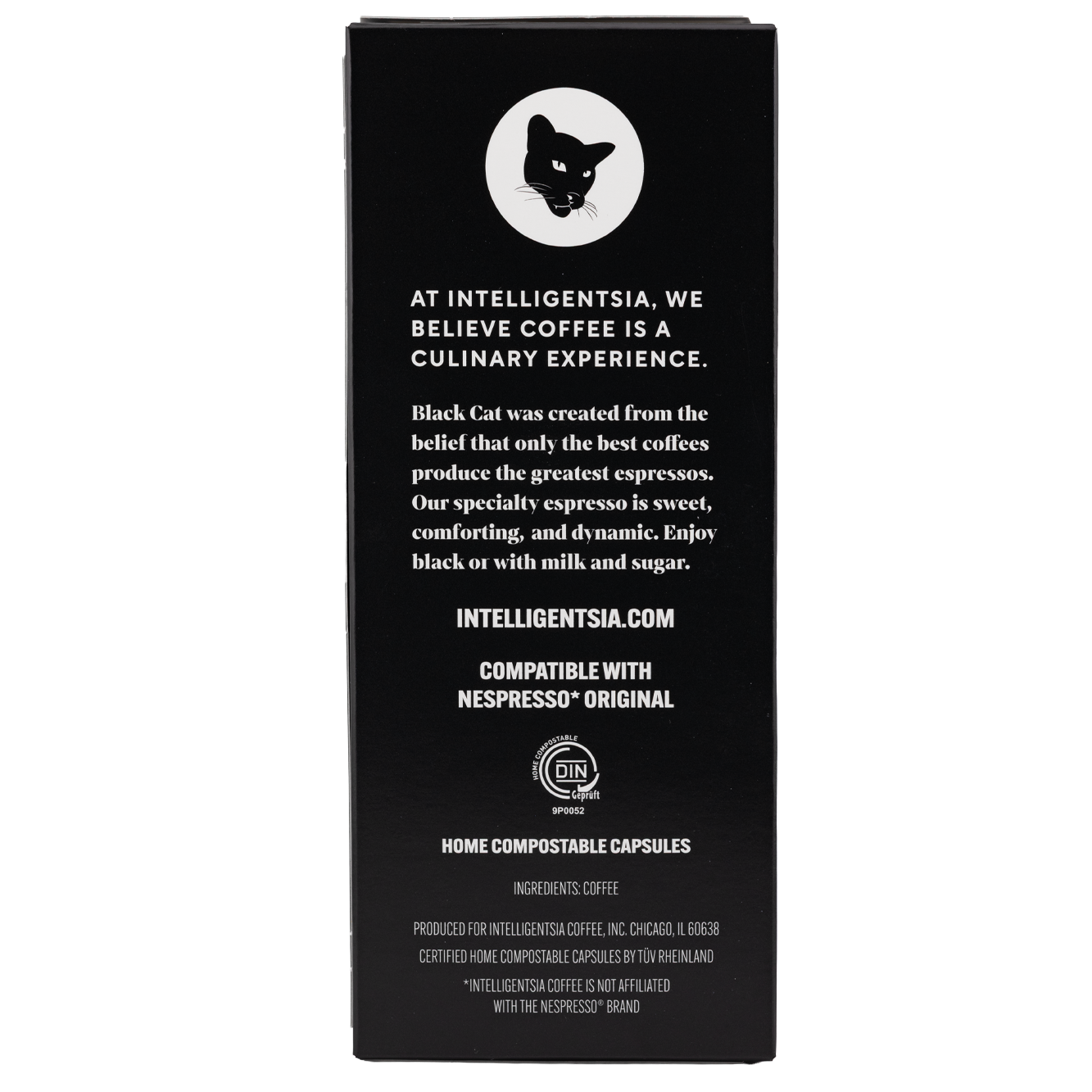 Intelligentsia Coffee - Vente Dosettes de café - Capsules Espresso Black Cat, boîte de 10.3