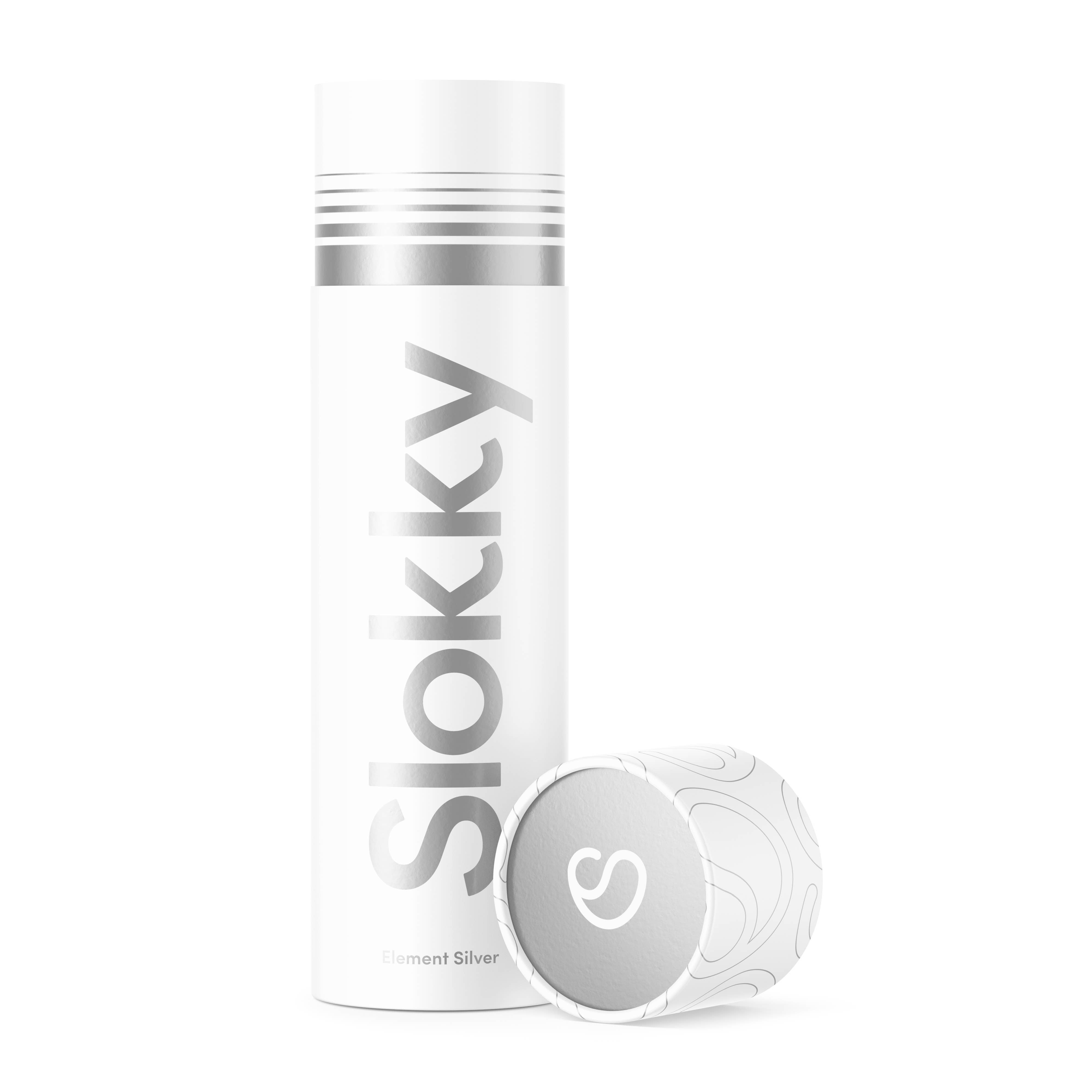 Slokky – Garrafa de água por atacado – Garrafa térmica e garrafa de bebida Element Silver - 500ml1