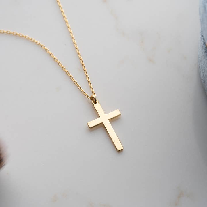 Tina Custom Jewelry - Wholesale Pendant/Charm Necklace - Sterling Silver Cross Necklace Christian Women’s Jewelry8