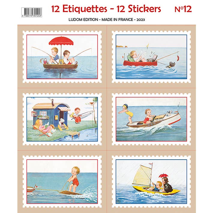 Sea Stickers for wholesale by LUDOM EDITION