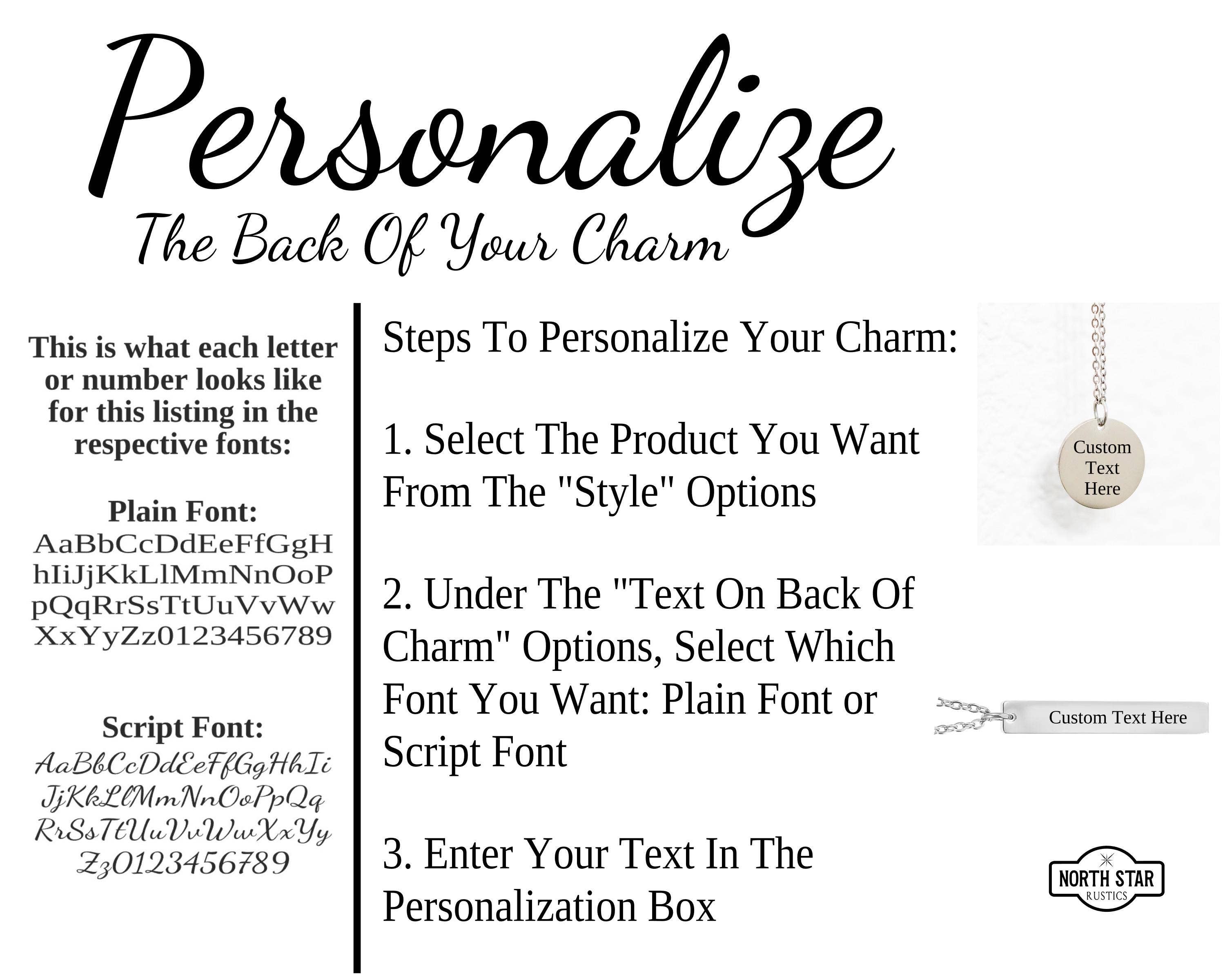 North Star Rustics Too - Wholesale Pendant/Charm Necklace - Personalized Firefighter Necklace/Keychain with Rescue Charm1