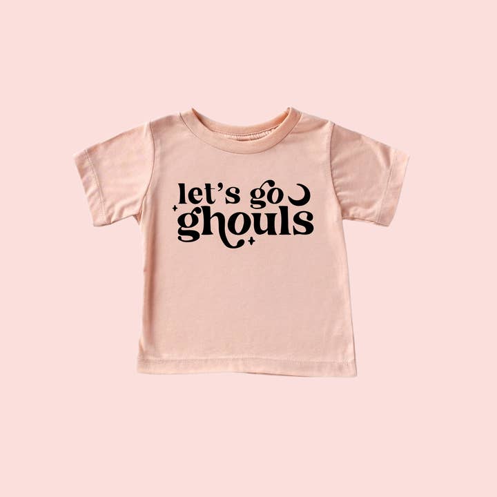 Let's go Ghouls Halloween Toddler and Youth Shirt for wholesale by Benny & Ray Apparel
