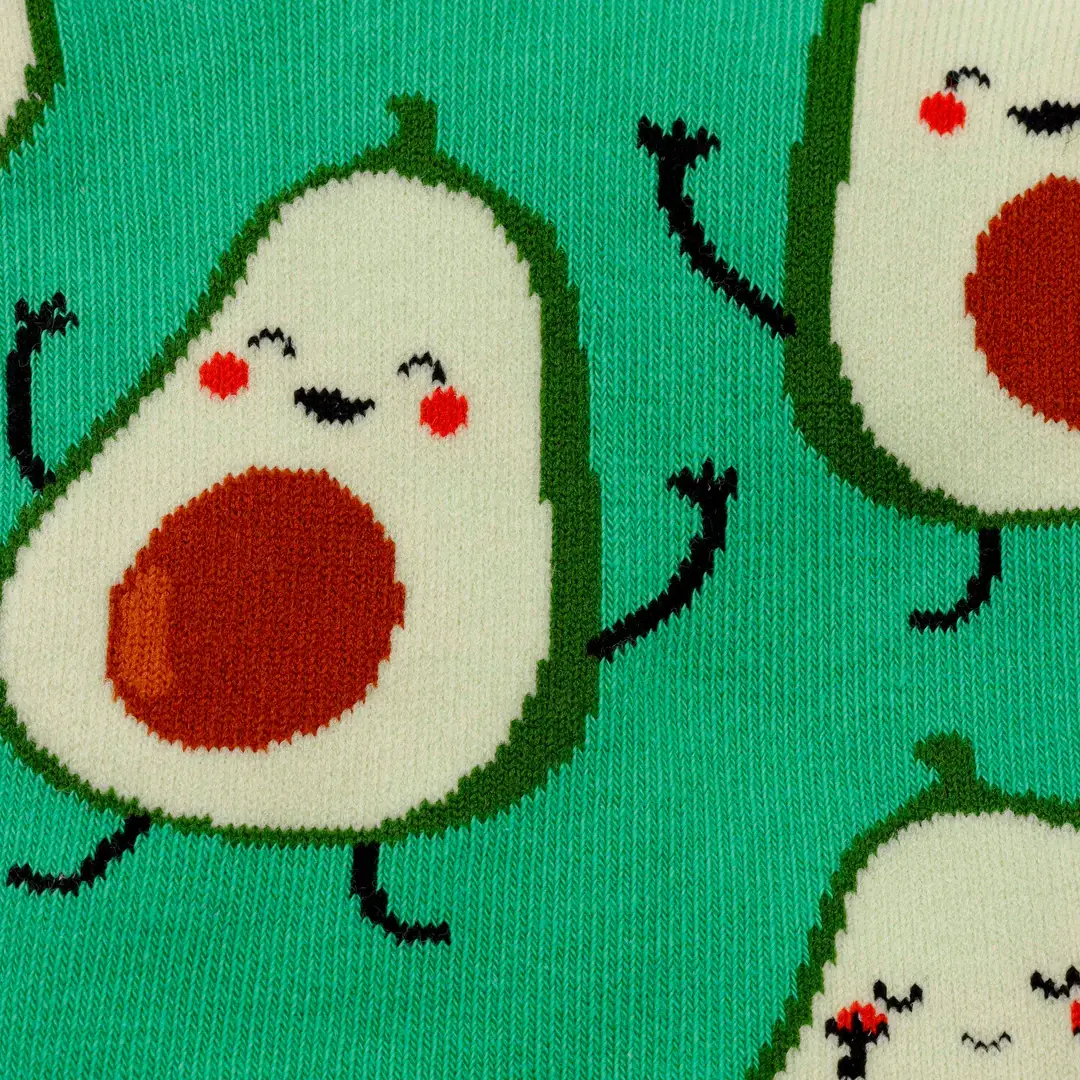 Marc JoJo - Wholesale Socks - Unisex - Happy Avocado Socks 🥑😊1