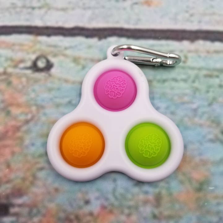 MIAS SHOP - Wholesale Fidget Toy - Kids - Pop Triple Dimple Keychain Fidget Sensory Toy