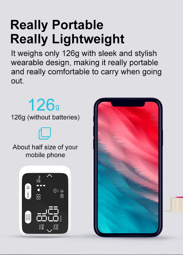 Trio Trading - Wholesale Anti-Nausea/Acupressure Bracelet - Baymed Automatic Wrist Blood Pressure Monitor Home Use/Gift6