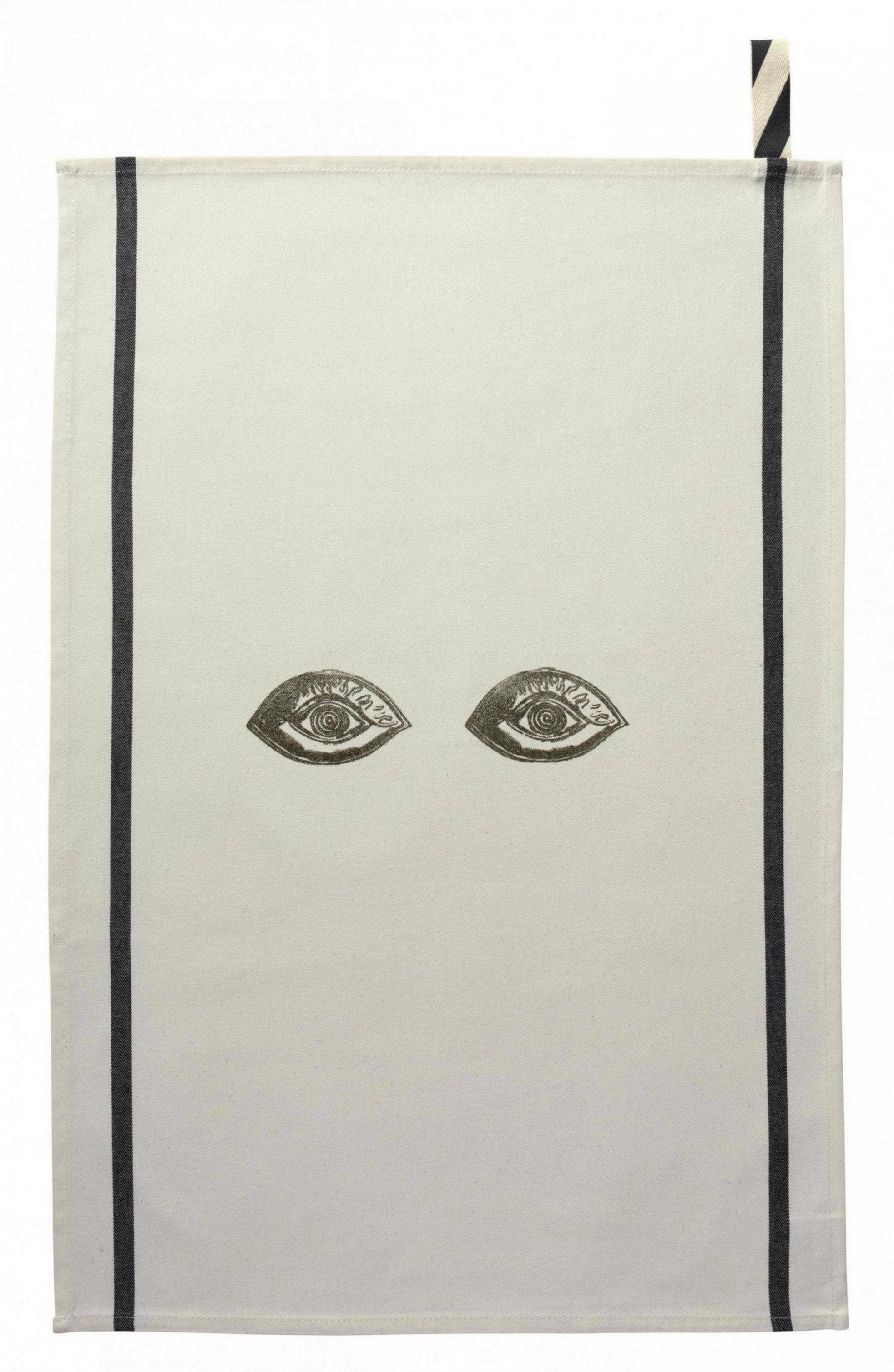 Maison Vivaraise & La Cerise sur le Gâteau - Wholesale Tea Towel - Good Eye Gold Dishcloth0