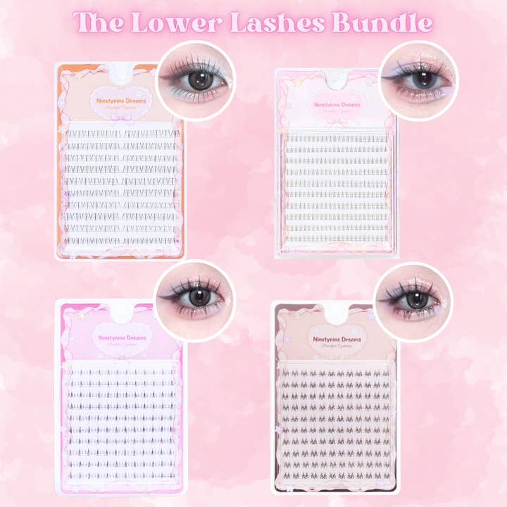 Ninetynine Dreams - Wholesale False/Fake Eyelashes - The Lower Lashes Bundle