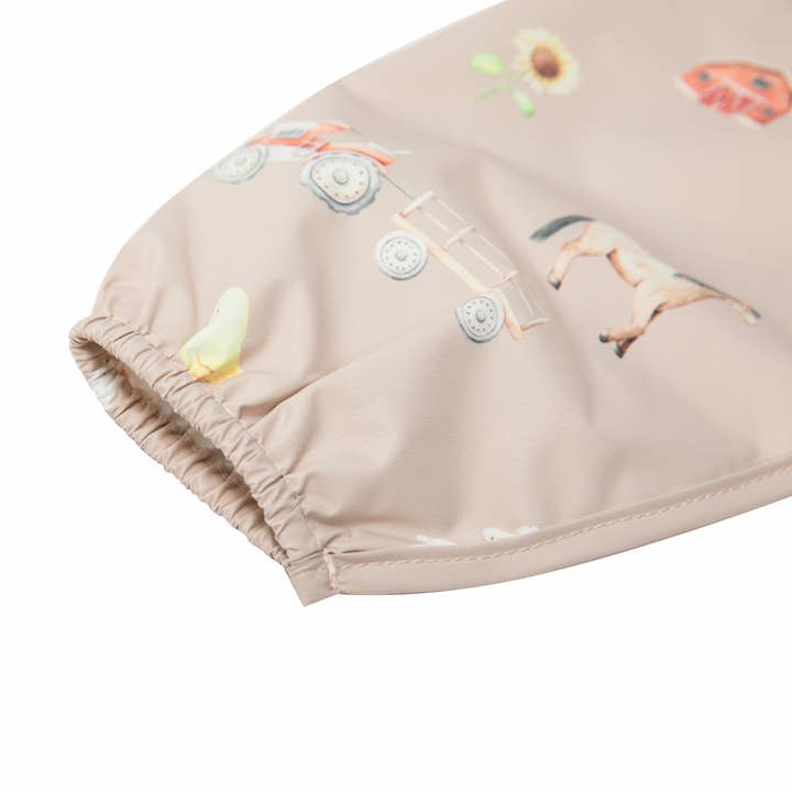 Ali+Oli - Wholesale Bib - Baby - Smock Bib for Baby & Toddler Long Sleeve (Farm)