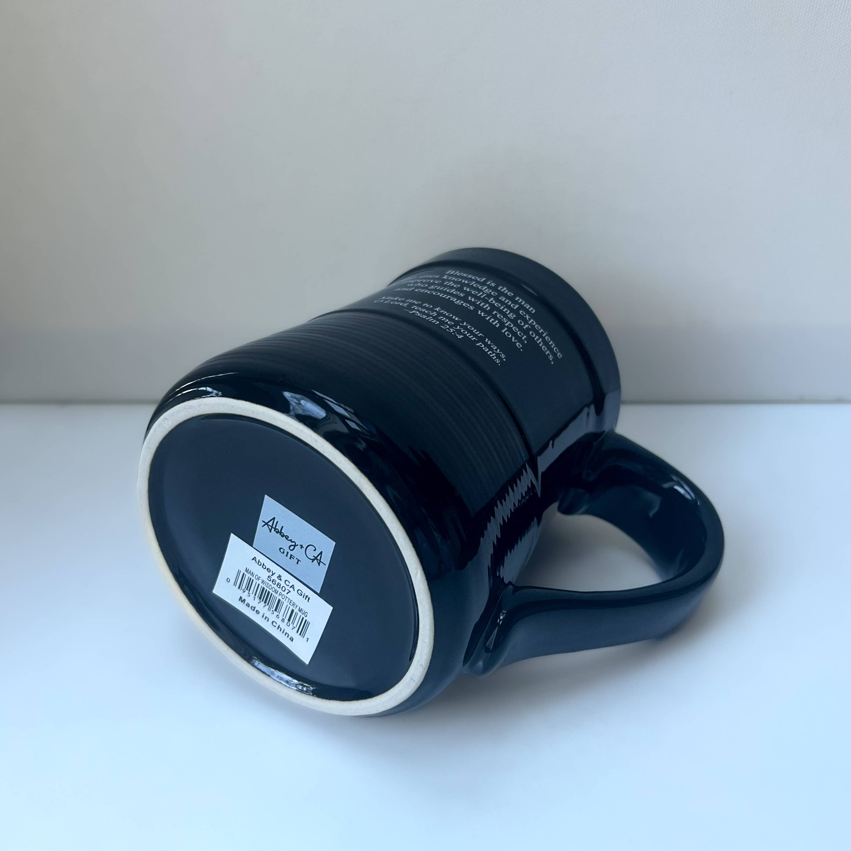 Abbey + CA Gift - Wholesale Coffee Mug - Man of Wisdom Pottery Mug5