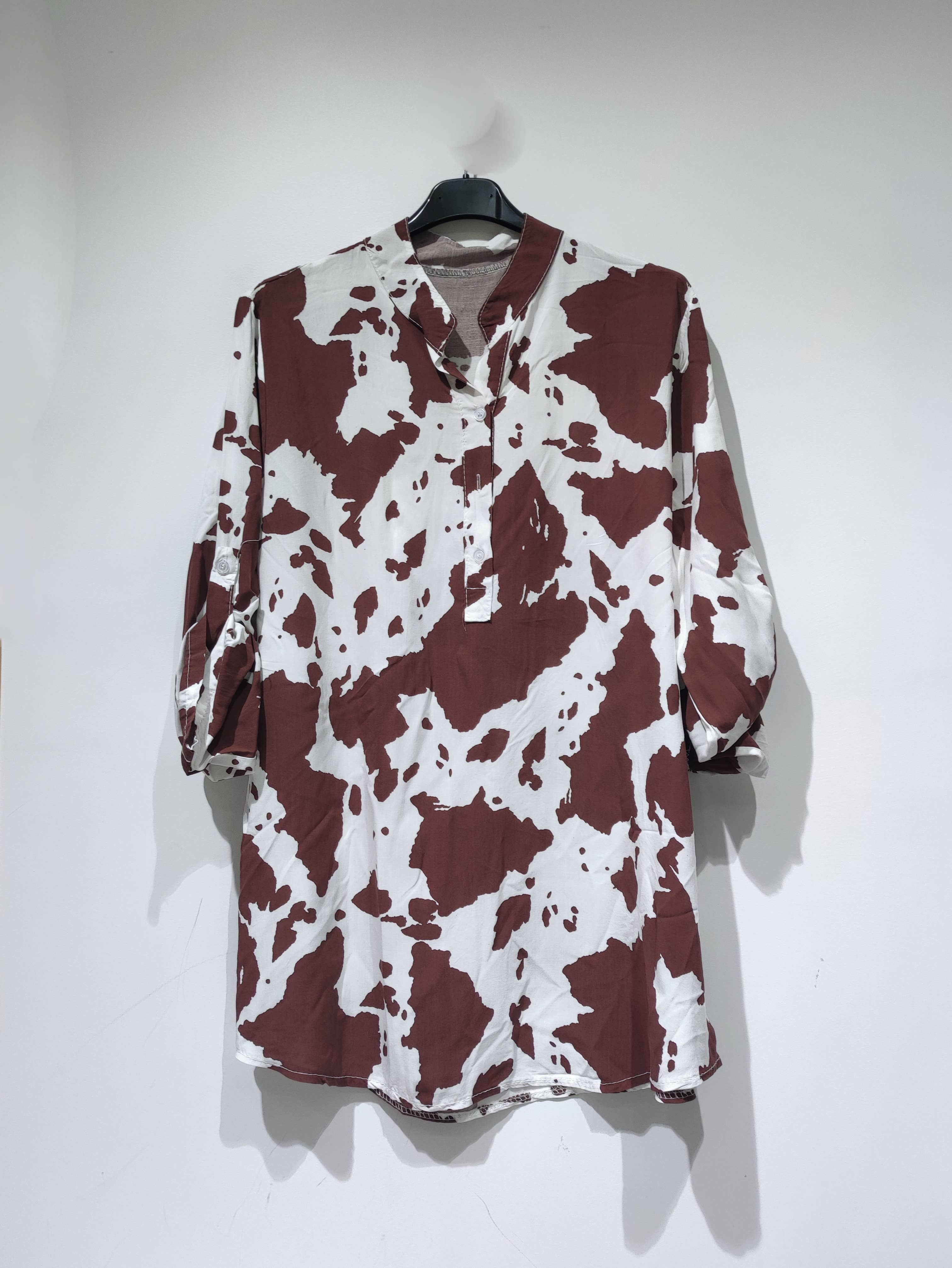 Pomelo paris - Wholesale Button Down Shirt - Women's - LISA Cow Shirt0