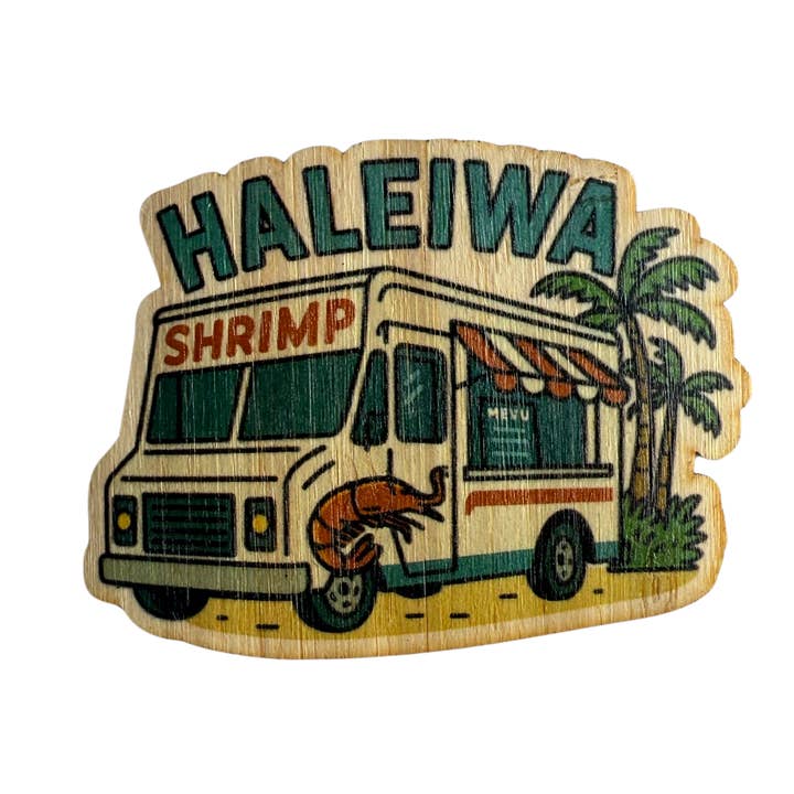 Haleiwa Truck for wholesale by Bamboo Wood Stickers