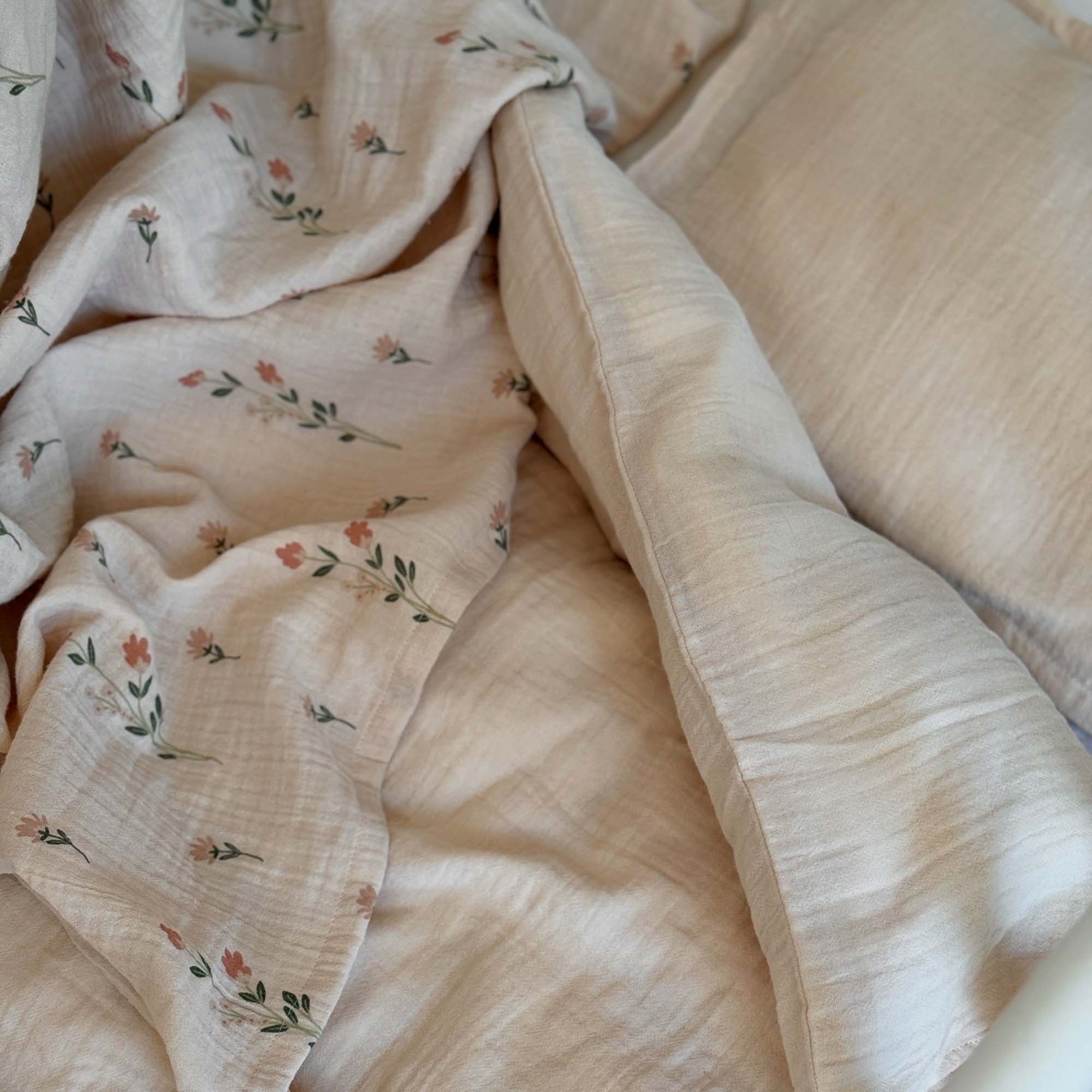 Summerville organic - Wholesale Bedding Set - Kids & Baby - Junior Bedding Set Sandshell Organic Cotton3