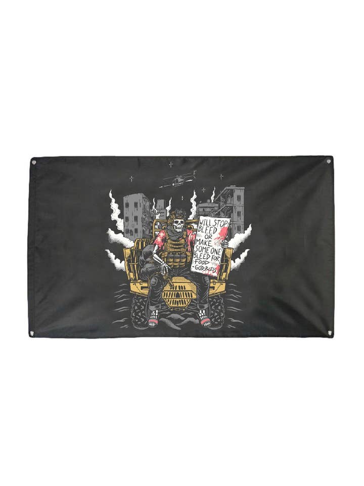 Mercenary Banner for wholesale by SAVAGE TACTICIANS