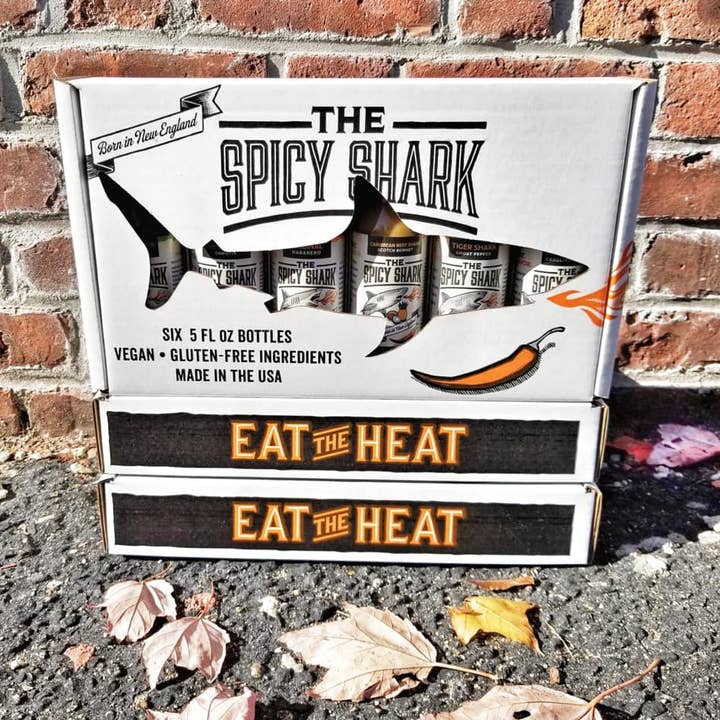The Spicy Shark – wholesale Hot sauce – The Spicy Shark Hot Sauce Gift Box