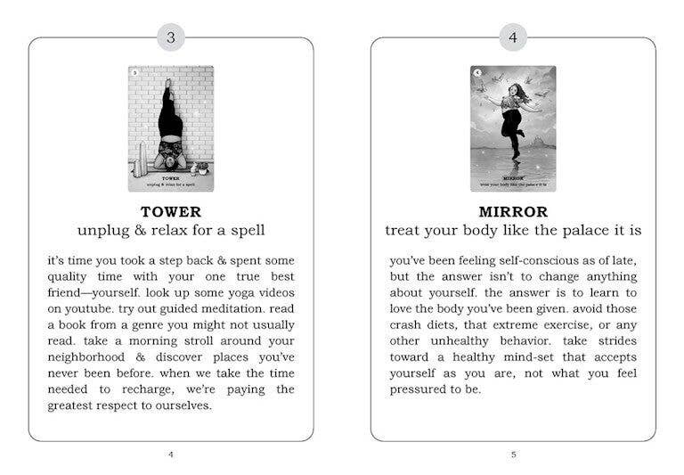 Cardshouse – Cartas de tarô por atacado – Baralho de Cartas Oráculo Believe In Your Own Magic por Andrews Mcmeel4