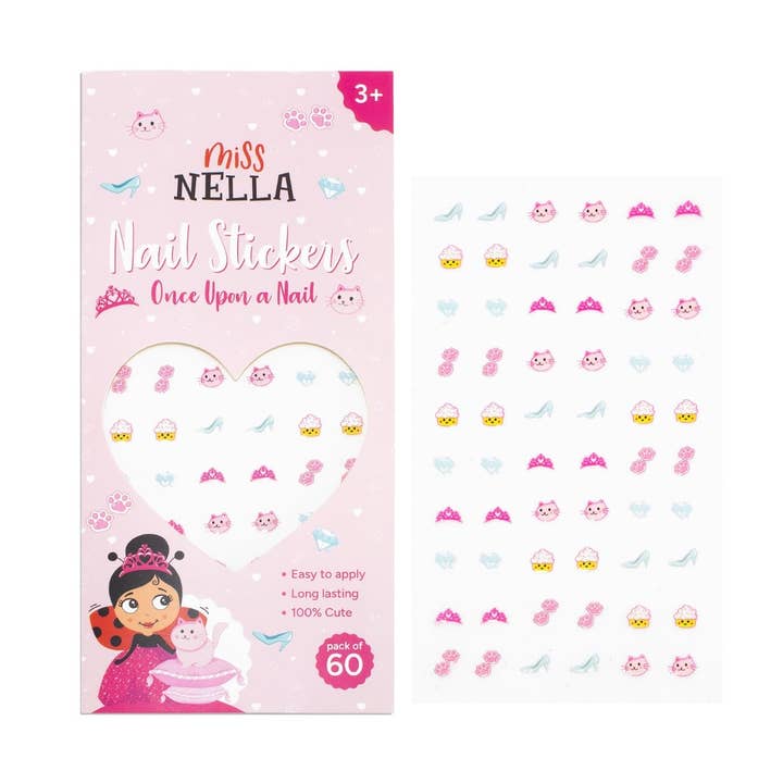 En gång på en nagelklistermärken för wholesale av Miss Nella