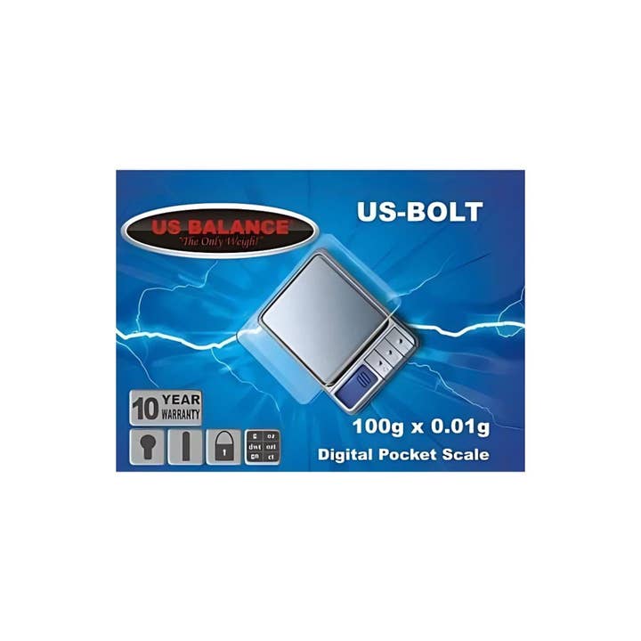 Up N Smoke - Wholesale Kitchen Tool/Gadget - US-BOLT 100g x 0.01g Pocket Scale
