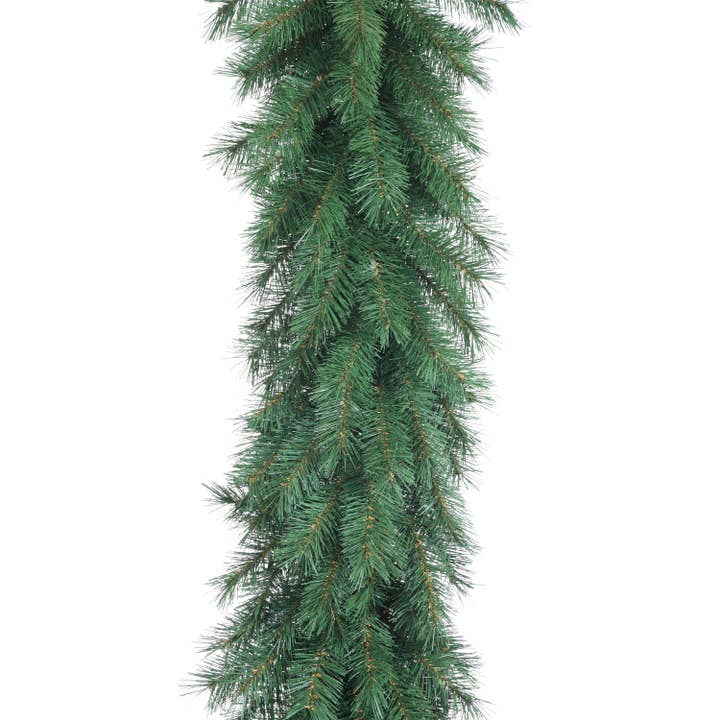 The Gerson Companies - Wholesale Bunting/Garland - Promo Un-Lit Aspen Spruce Garland, 9 ft. x 14 in., 300 Tips