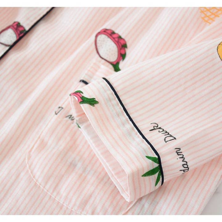 ShieldChic - Wholesale Sleepwear Set - Women's - Printed Long Sleeve Pajama Set5