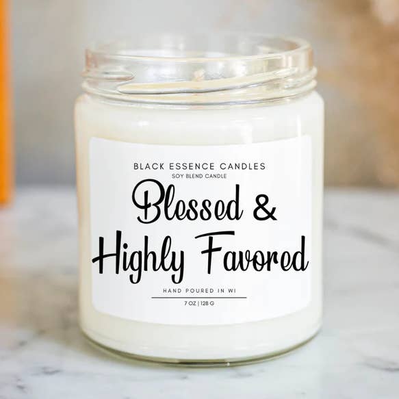 Bendecido y Altamente Favorecido para venta al por mayor de Black Essence Candles