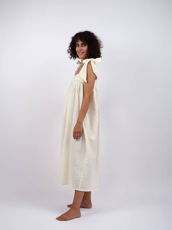 Bijondo - Wholesale Dress - Women's - Vimla Long Cotton Dress5