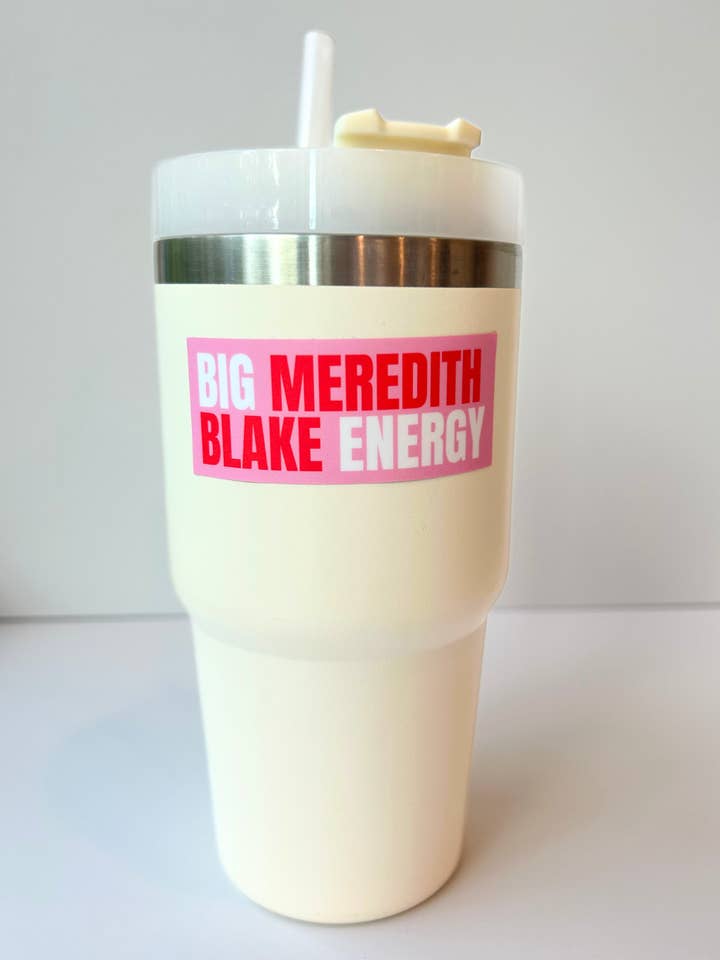 Cute Vinyl Sticker Big Meredith Blake Energy Sticker for wholesale by Five Dot Post